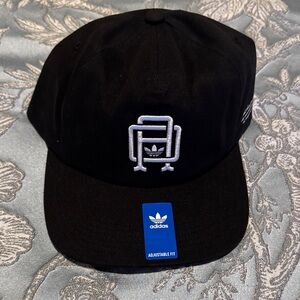 Adidas Black and White Logo Cap